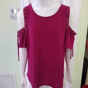 INC .INTERNATIONAL CONCEPTS WOMENS  PINK  SHIRT